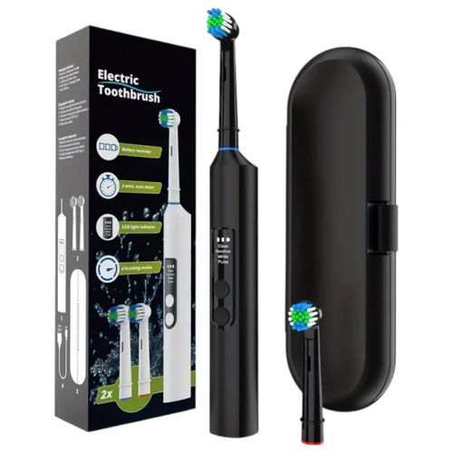 Brosse à dents électrique rechargeable Type-C avec affichage numérique
