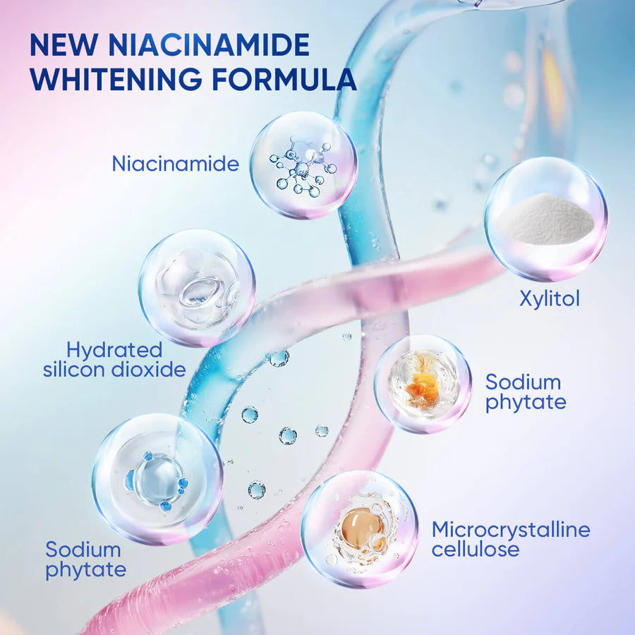 Dentifrice blanchissant BodyAccel à la niacinamide