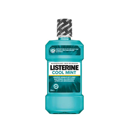 LISTERINE Cool Mint Bain de Bouche Quotidien Fraîcheur Intense